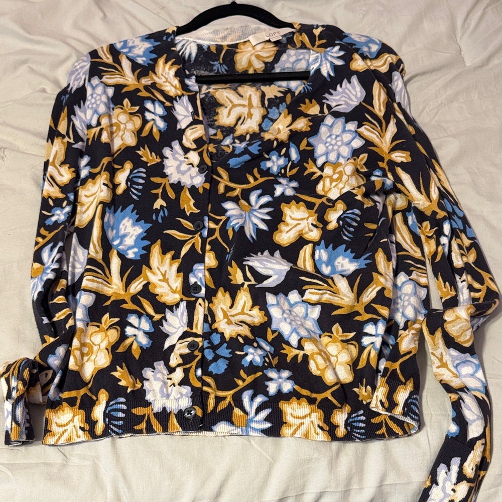 Floral cardigan
